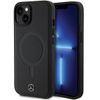 Mercedes MEHMP14S23RCMK iPhone 14 / 15 / 13 6.1" czarny/black hardcase Smooth Leather MagSafe