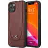 Mercedes MEHCP15SARMRE iPhone 15 / 14 / 13 6.1" czerwony/red hardcase Leather Urban Bengale