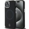 Mercedes MEHMP15S23SCMK iPhone 15 / 14 / 13 6.1" czarny/black hardcase Silicone Bicolor MagSafe