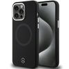 Mercedes MEHMP15L23SCMK iPhone 15 Pro 6.1" czarny/black hardcase Silicone Bicolor MagSafe