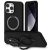 Mercury MagSafe Stand Silicone iPhone 15Pro Max 6,7" czarny/black