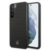 Mercedes MEHCS22MPSQBK S22+ S906czarny/black hardcase Leather Stars Pattern