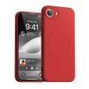 Etui Mercury Semi-Silicone MagSafe do    iPhone 16e / 17e czerwony