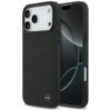 Etui Mercedes Leather Large Laurel Leave MagSafe do iPhone 17 Pro Max czarny