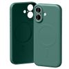 Etui Mercury Semi-Silicone MagSafe do    iPhone 17 zielony