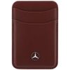 Portfel magnetyczny Mercedes Leather czerwony