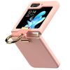 Mercury etui Gold Ring Flip6 F741/ Z Flip7 FE różowy/pink