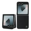 Mercedes MEHMZF623RBGVK Z Flip6 F741 /   Z Flip7 FE czarny/black Leather Wood Imitation MagSafe