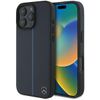 Mercedes MEHMP16X23RURBV iPhone16 Pro Max 6.9" granatowy/navy hardcase MB Blue Line Leather MagSafe