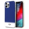 Mini MIHCP12MPCUBINA iPhone 12/12 Pro6,1" granatowy/navy hard case Stripe Collection