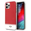Mini MIHCP12LPCUBIRE iPhone 12 Pro Max6,7" czerwony/red hard case Stripe Collection
