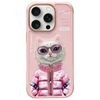Nimmy etui iPhone 16 Pro Max 6.9"        różowy/pink Cool&Cute 2.0 Cat