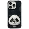 Nimmy etui iPhone 16 Pro Max 6.9"        czarny/black Big Eyed Pet 2.0 Panda
