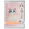 Nimmy Zestaw 2w1 notatnik + długopis     różowy/pink Big Eyed Pet 2.0 Cat