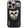Etui Nimmy Glasses Cool Dog MagSafe do   iPhone 16 Pro czarny