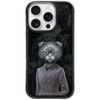 Etui Nimmy Magnetic fashion cute pet     MagSafe do iPhone 16 Pro Max czarny