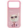 Etui Nimmy Cool&Cute 2.0 Cat do iPhone   17 Pro różowy