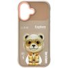 Etui Nimmy Cool&Cute 2.0 Bear do iPhone  17 beżowy