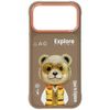 Etui Nimmy Cool&Cute 2.0 Bear do iPhone  17 Pro beżowy