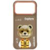 Etui Nimmy Cool&Cute 2.0 Bear do iPhone  17 Pro Max beżowy