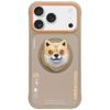 Etui Nimmy Glasses Cool Dog MagSafe do   iPhone 17 Pro Max beżowy
