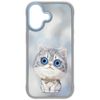 Etui Nimmy Big Eyed Pet 2.0 Cat do       iPhone 17 szary