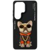 Etui Nimmy Glasses Cool Dog do Samsung Galaxy S26 Ultra czarny