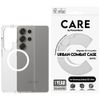 Etui CARE by PanzerGlass Flagship Urban  Combat White QI do Samsung Galaxy S25 Ultra przezroczysty