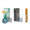 PanzerGlass Zestaw Start Sam S21Ochrona ekranu TPU, Etui ClearCase, Spray 30ml