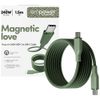 Kabel empower by PanzerGlass Magnetic 240W USB-C do USB-C 1.5m zielony
