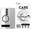 Etui CARE by PanzerGlass Feature Black   Kickstand & QI do Samsung Galaxy S25+ przezroczysty