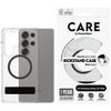 Etui CARE by PanzerGlass Feature Black Kickstand & QI do Samsung Galaxy S25 Ultra przezroczysty