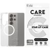 Etui CARE by PanzerGlass Flagship Urban Combat StarLight White QI do Samsung Galaxy S25 Ultra przezroczysty