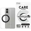 Etui CARE by PanzerGlass Feature Black Kickstand & QI do Samsung Galaxy S25 Edge przezroczysty
