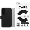 Etui CARE by PanzerGlass Feature Tango 2w1 Wallet Qi do Samsung Galaxy S25 Edge czarny