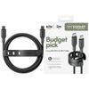 Kabel empower by PanzerGlass Racing 60W USB-C do USB-C 2m czarny