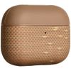 Etui PITAKA Aramid Fiber do AirPods Pro  3 golden glin