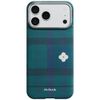 Etui PITAKA Flora in Grid Edge do iPhone 17 Pro Max forest dawn