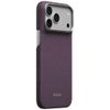 Etui PITAKA Edge Case PTK Weaving-Charoite MagSafe do iPhone 18 Pro Max / 17 Pro Max fioletowy