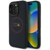 Red Bull RBHMP16X24PUILVR iPhone 16 Pro  Max 6.9" hardcase granatowy/navy Leather Red Ring MagSafe