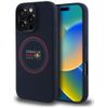 Red Bull RBHMP16L24SIILVR iPhone 16 Pro  6.3" hardcase granatowy/navy Silicone Red Ring MagSafe