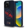 Etui Red Bull HC Silicone ORBR20 Logo Red Lining do iPhone 16 Pro MagSafe granatowy