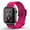 SuperDry Watchband Apple Watch 38/40/41mm Series 4/5/6/7/8/SE/SE 2 Silicone różowy/pink 41679