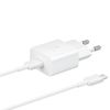 Ład. siec. Samsung EP-T1510XW 15WFast Charge + kabel USB-C/USB-C biały/white