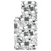 Panel Samsung GP-TOU021HOOJW do etuiFrame Cover do Galaxy S22+ Simpsons biały/white