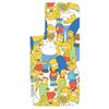 Panel Samsung GP-TOU021HOOYW do etuiFrame Cover do Galaxy S22+ Simpsons Mix biały/white
