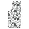 Panel Samsung GP-TOU021HOUJW do etuiFrame Cover do Galaxy S22 Simpsons biały/white