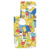 Panel Samsung GP-TOU021HOWYW do etuiFrame Cover do Galaxy S22 Simpsons Mix biały/white