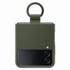 Etui Samsung EF-PF721TGEGWW Z Flip 4zielony/khaki Silicone Cover Ring