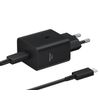 Ład. siec. Samsung EP-T4511XBEGEU PD 45W+ kabel USB-C/USB-C 3A 1.8m Super Fast Charge czarny/black